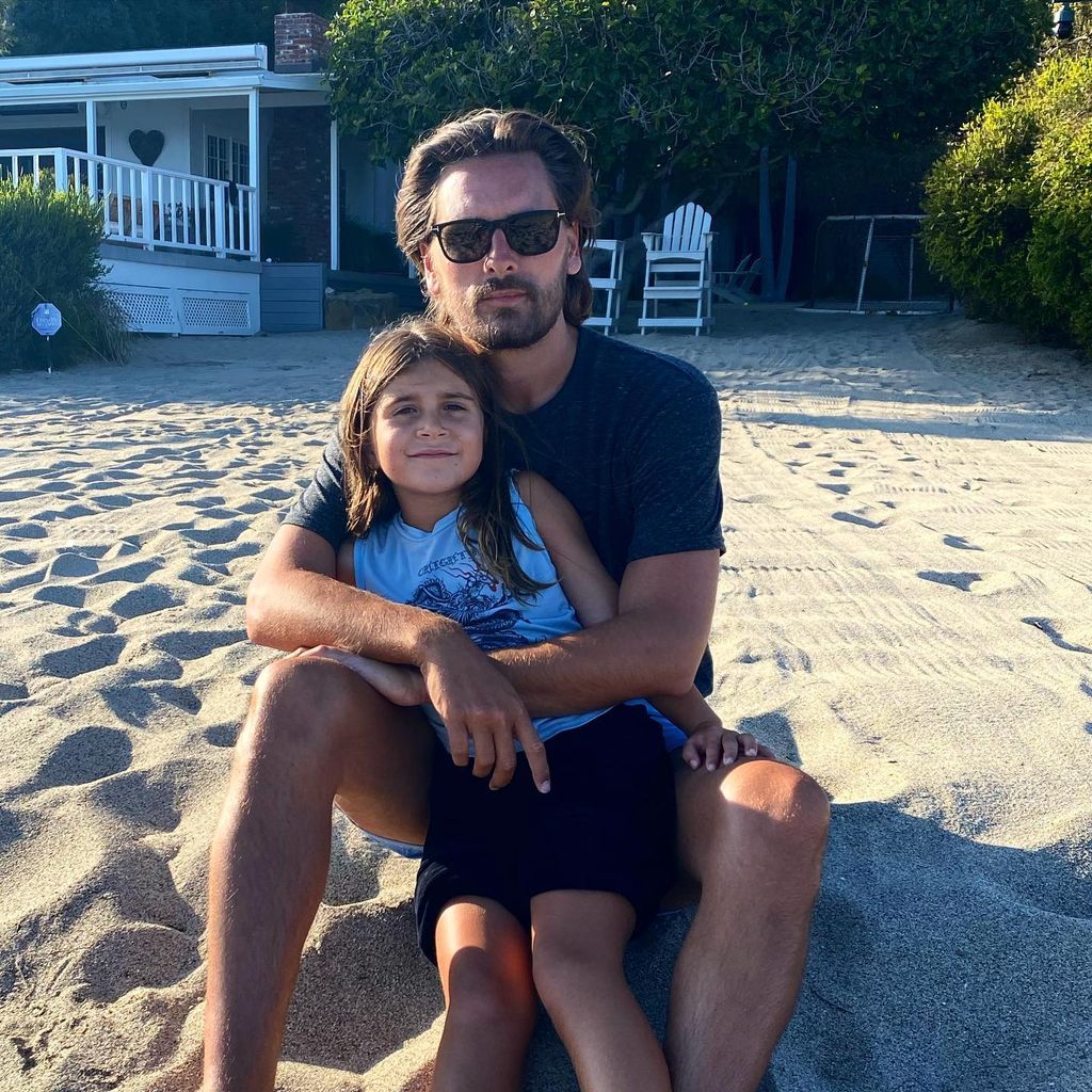 Reality-TV-Star Scott Disick mit seiner Tochter Penelope