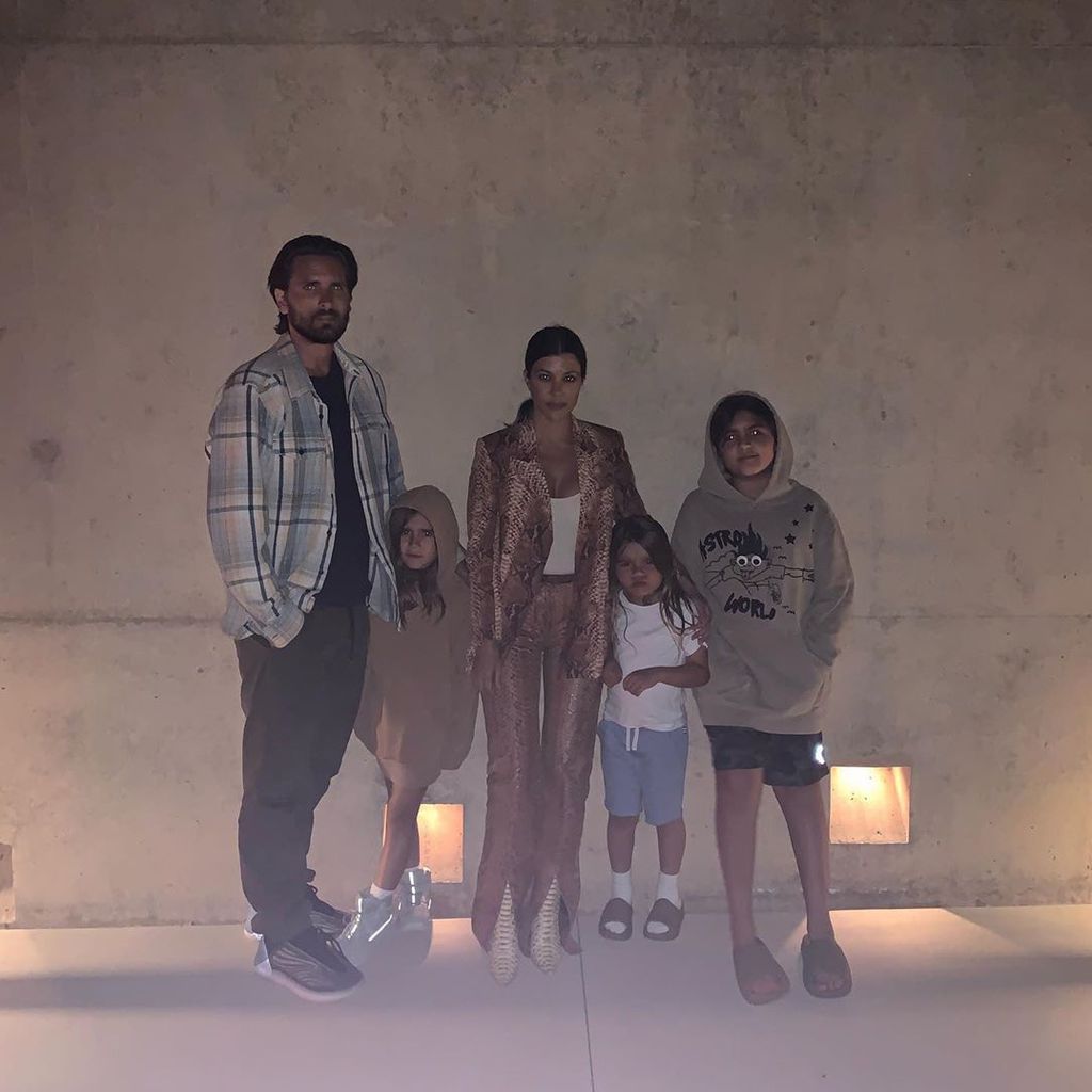 Scott Disick, Penelope, Kourtney Kardashian, Reign und Mason