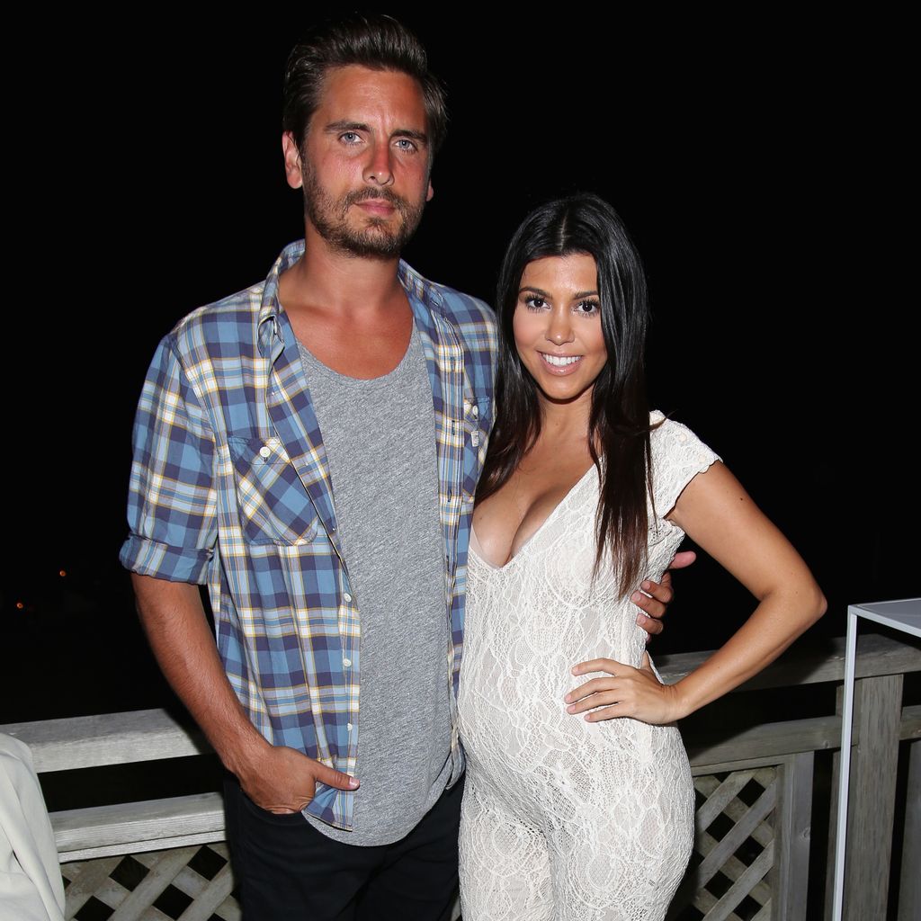 Scott Disick und Kourtney Kardashian, August 2014