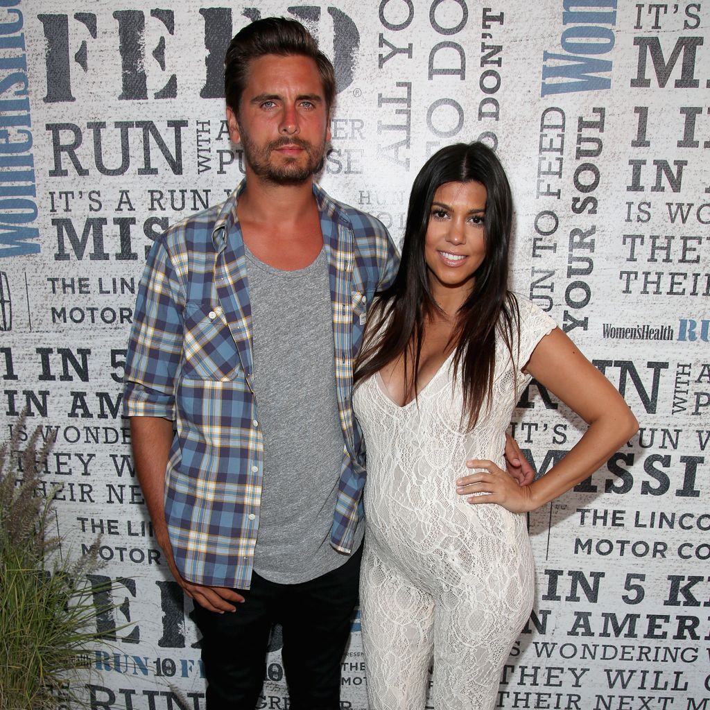 Scott Disick und Kourtney Kardashian im August 2014