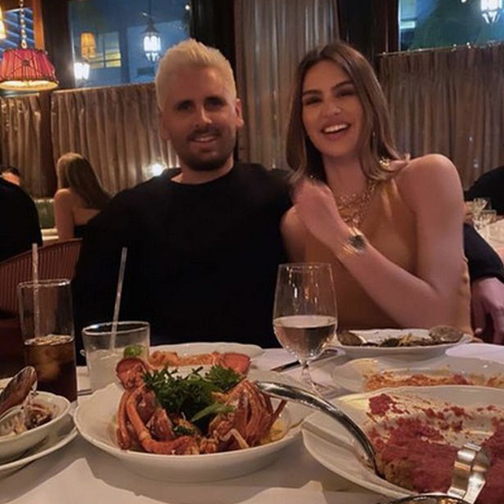 Scott Disick und seine Freundin Amelia Hamlin im Februar 2021