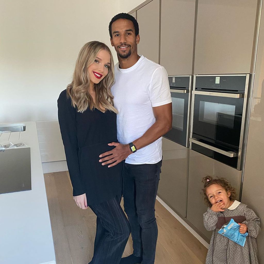 Helen Flanagan und Scott Sinclair im September 2020