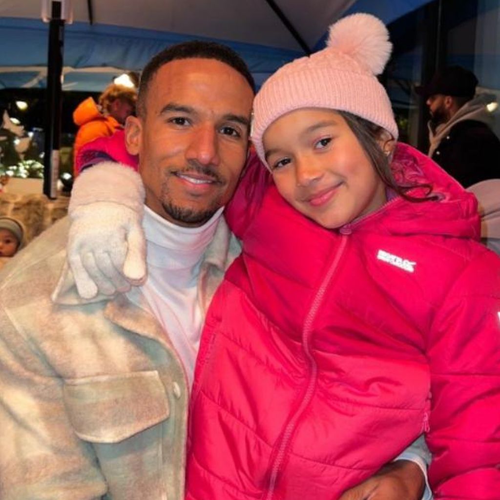 Scott Sinclair mit seiner Tochter Matilda