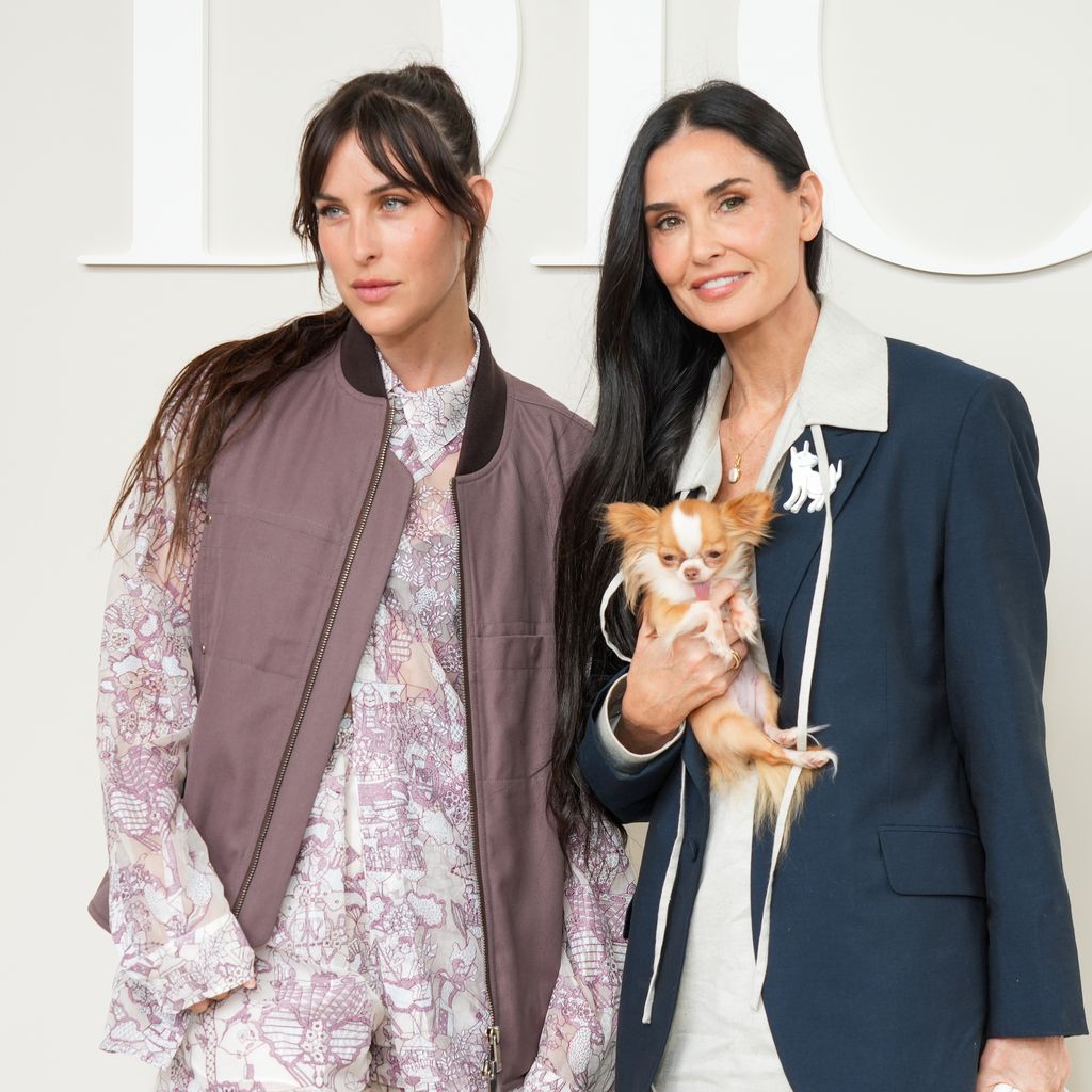 Scout LaRue Willis und Demi Moore im Juni 2024