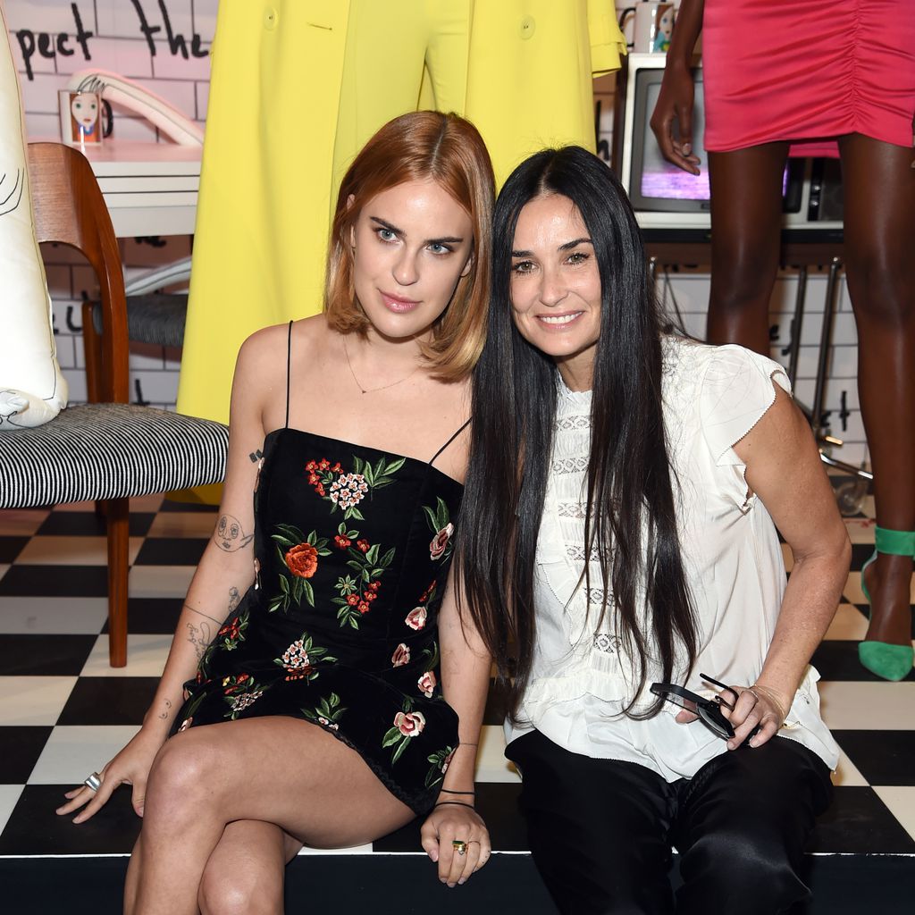 Scout Willis und Demi Moore auf der New York Fashion Week 2017
