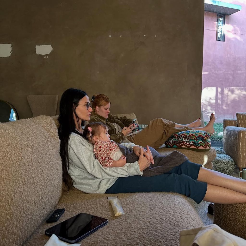 Scout Willis postet ein Bild ihrer Familie