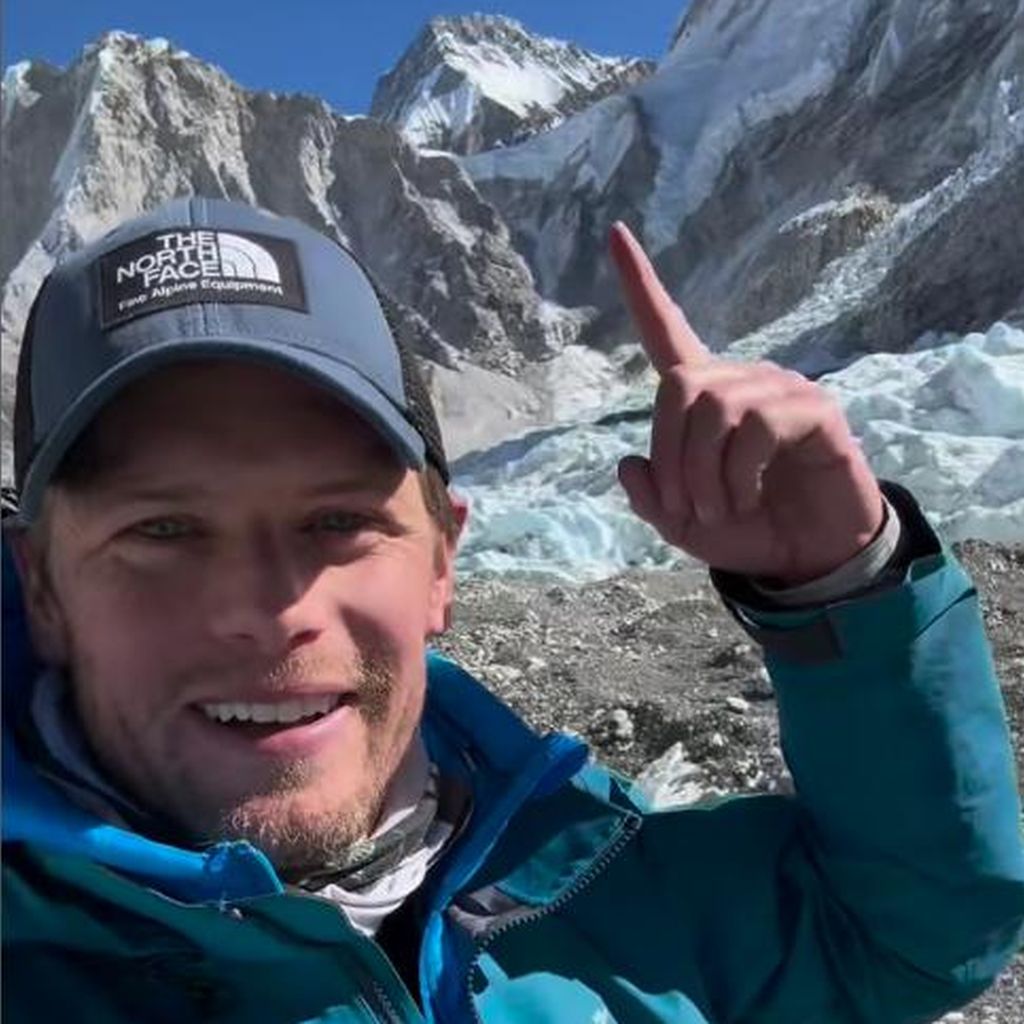 Sam Heughan am Mount Everest