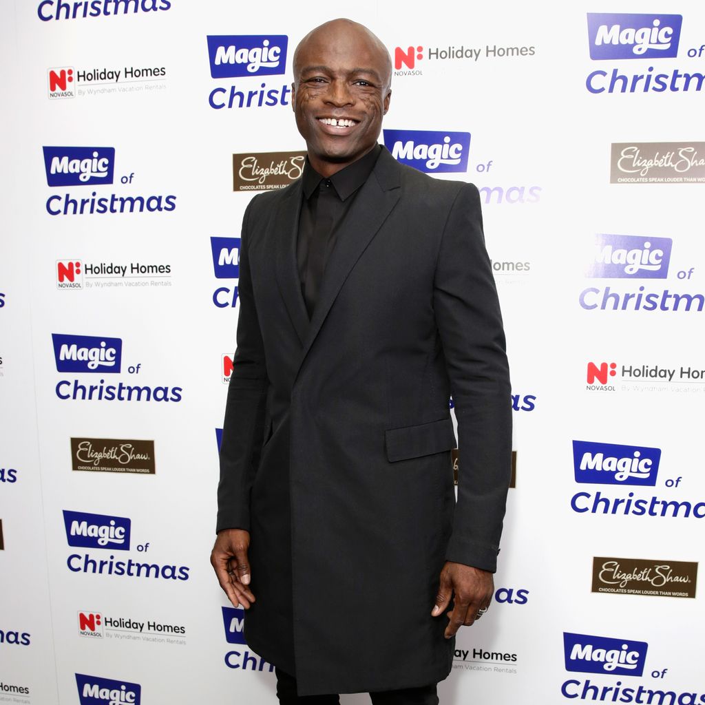 Seal beim Magic of Christmas Konzert in London