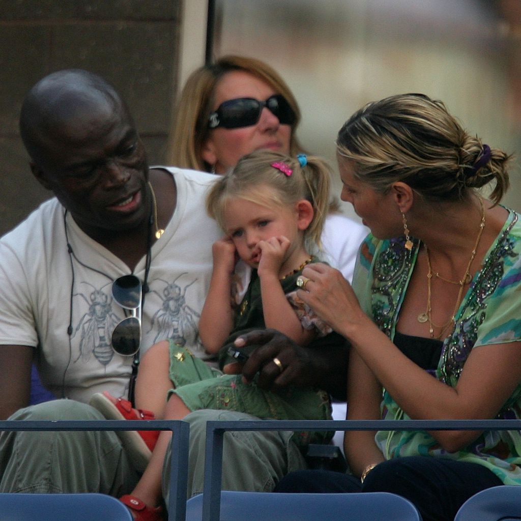 Seal, Leni und Heidi Klum bei den US Open 2006