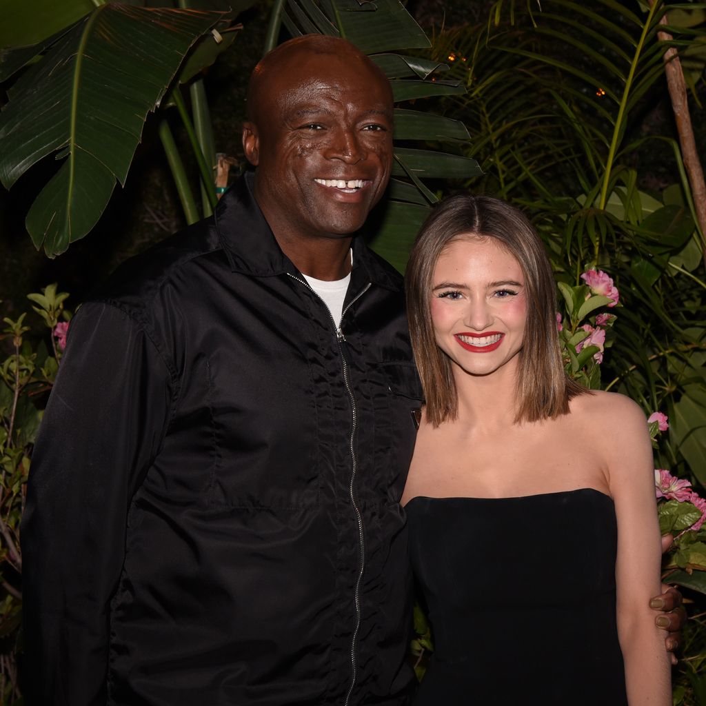 Seal Samuel und seine Adoptivtochter Leni Klum, Januar 2023