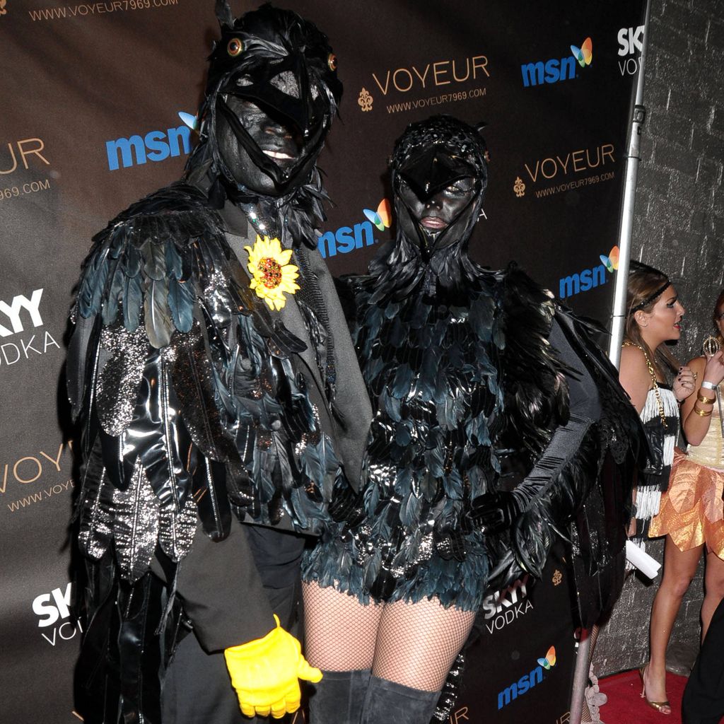 Seal und Heid Klum bei der alljährlichen Halloween-Party im Jahr 2009