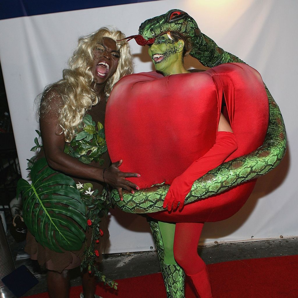 Seal und Heidi Klum bei einer Halloween-Party im Jahr 2006