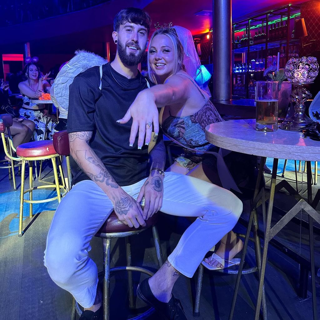 Sean Austin und Jade Cline