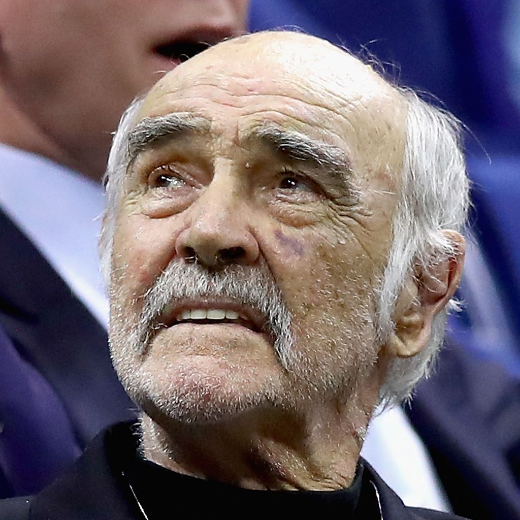 Sean Connery bei den US Open Tennis Champignonships