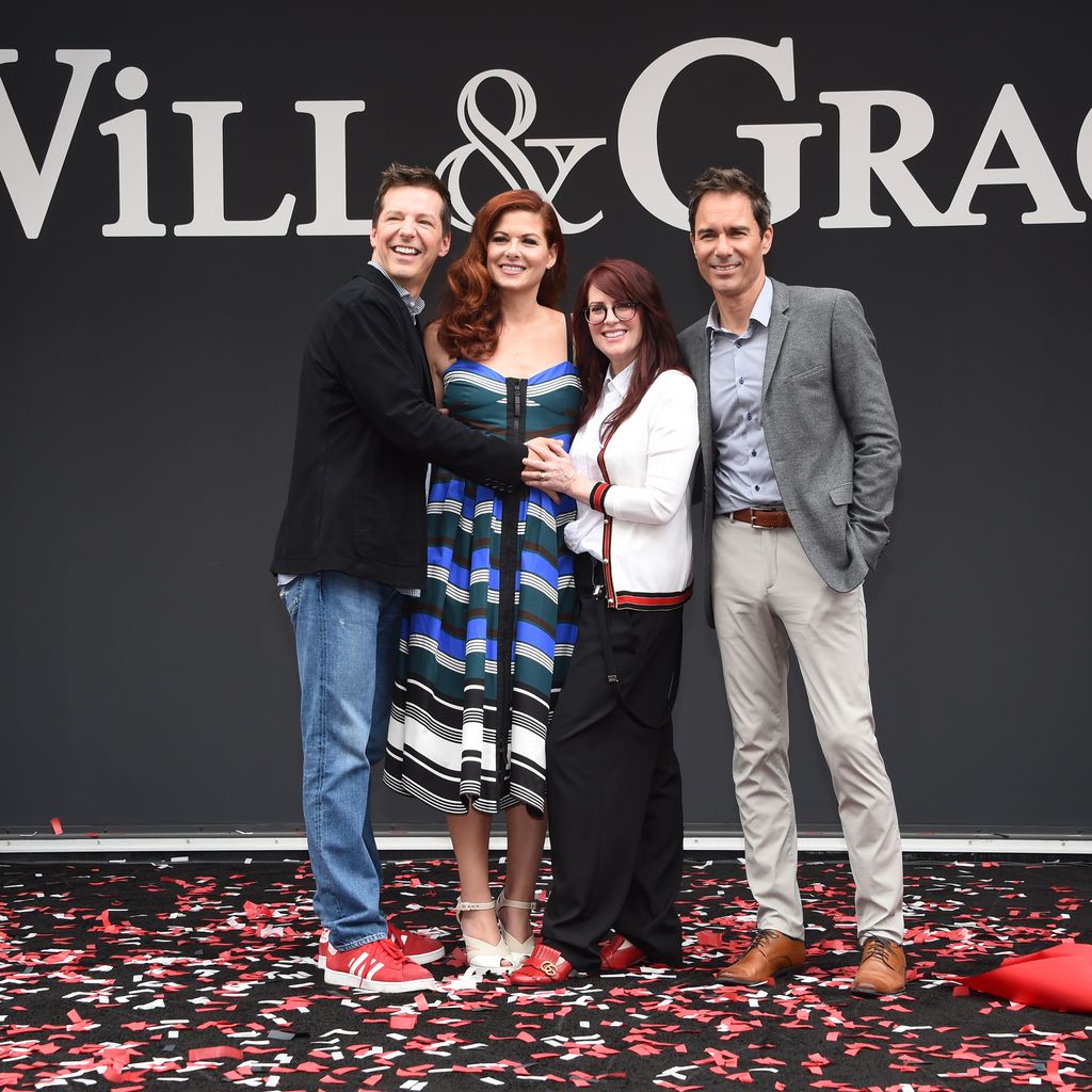 Sean Hayes, Debra Messing, Megan Mullally und Eric McCormack