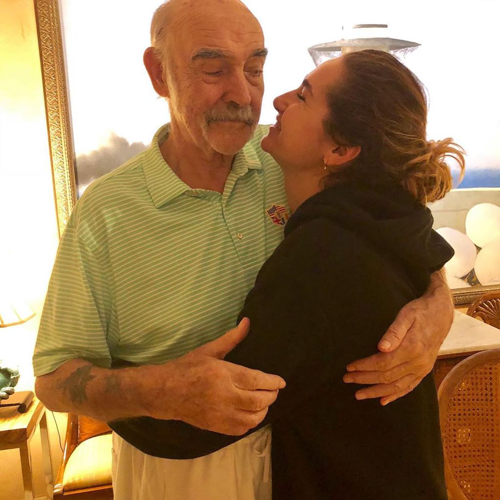 Sean und Saskia Connery