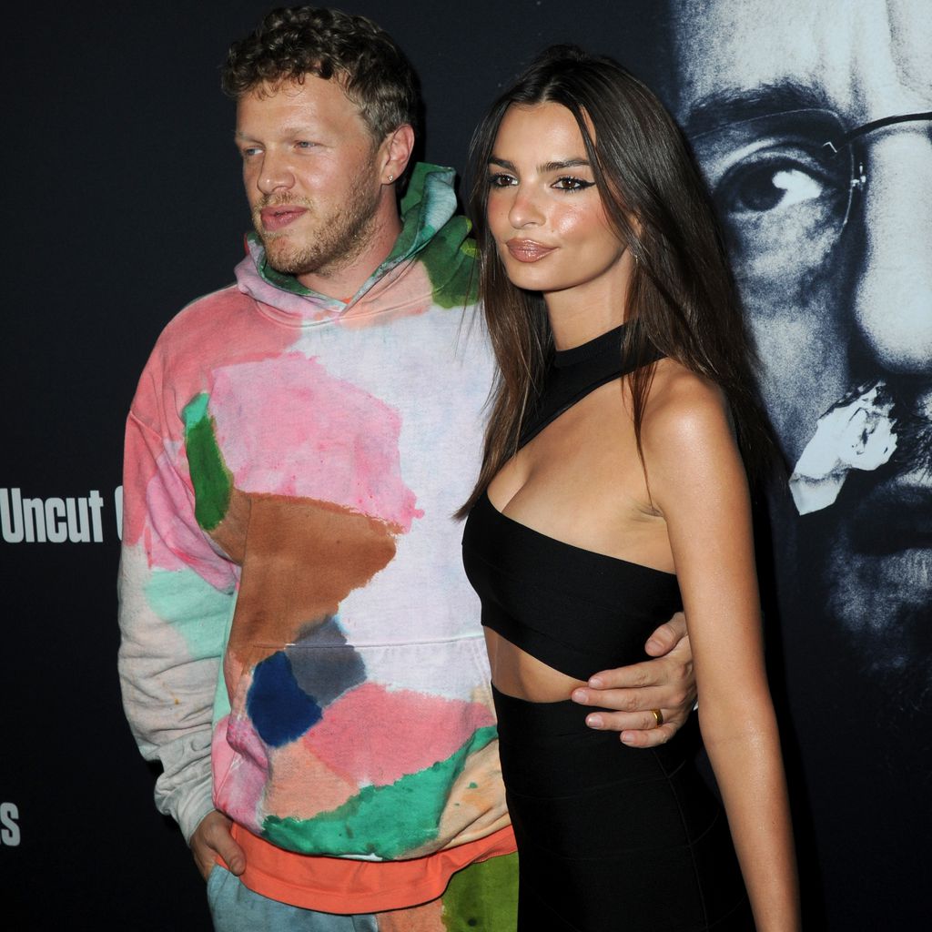 Sebastian Bear-McClard und Emily Ratajkowski bei der "Uncut Gems"-Premiere im Dezember 2019