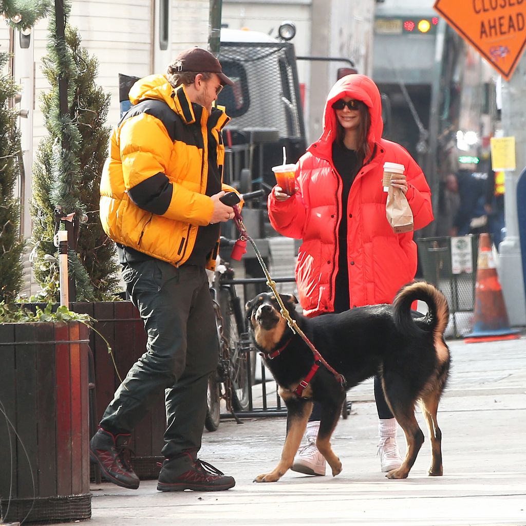 Sebastian Bear-McClard und Emily Ratajkowski in New York