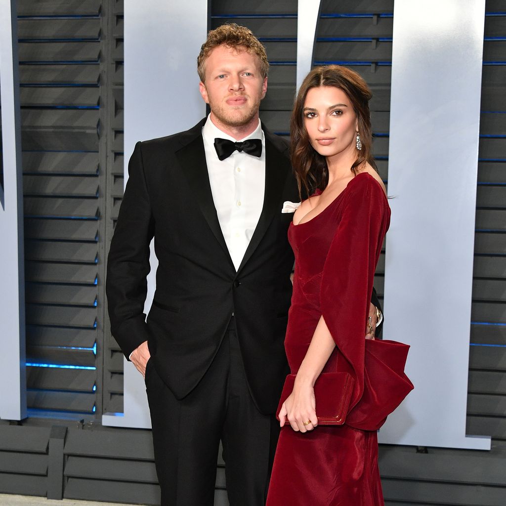 Sebastian Bear-McClard und Emily Ratajkowski bei der Vanity-Fair-Oscar-Party 2018