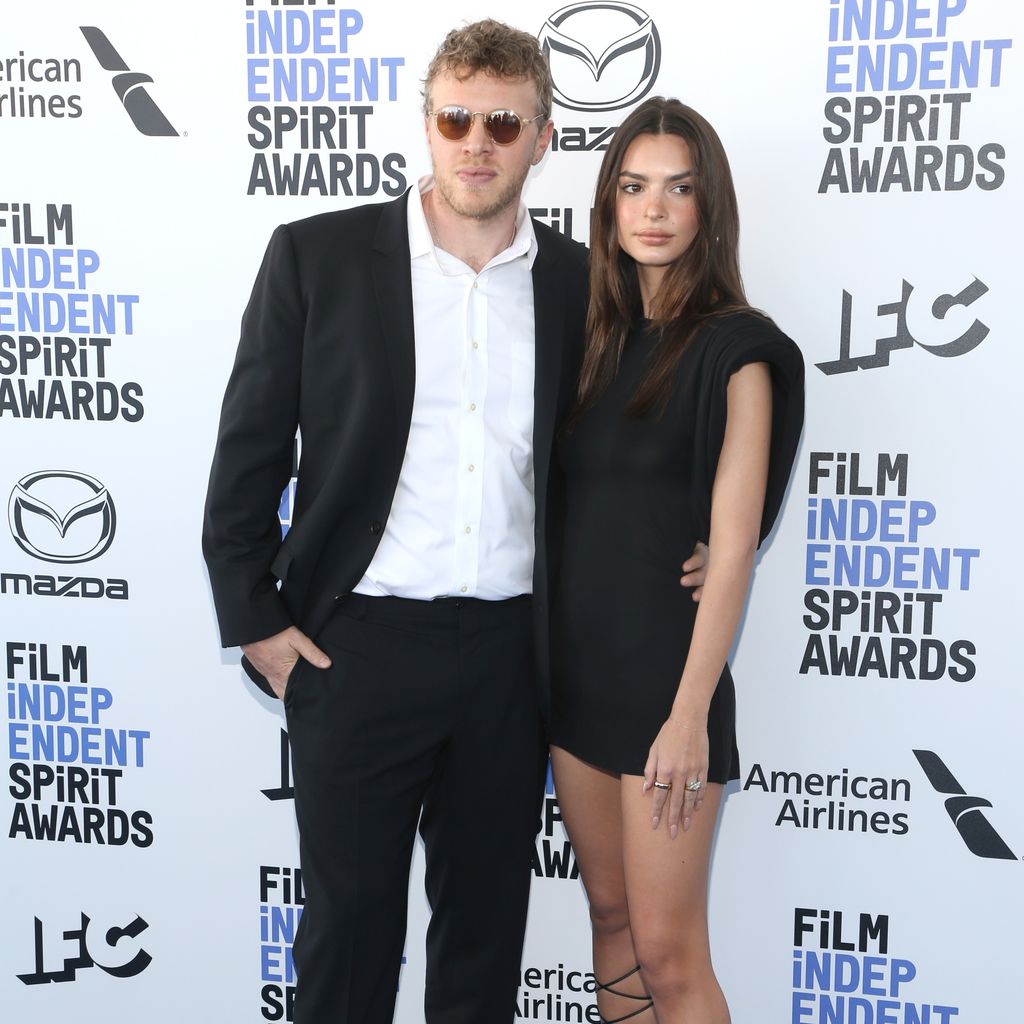 Sebastian Bear-McClard und Emily Ratajkowski im Februar 2020