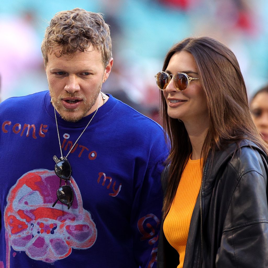 Sebastian Bear-McClard und Emily Ratajkowski im Jahr 2020