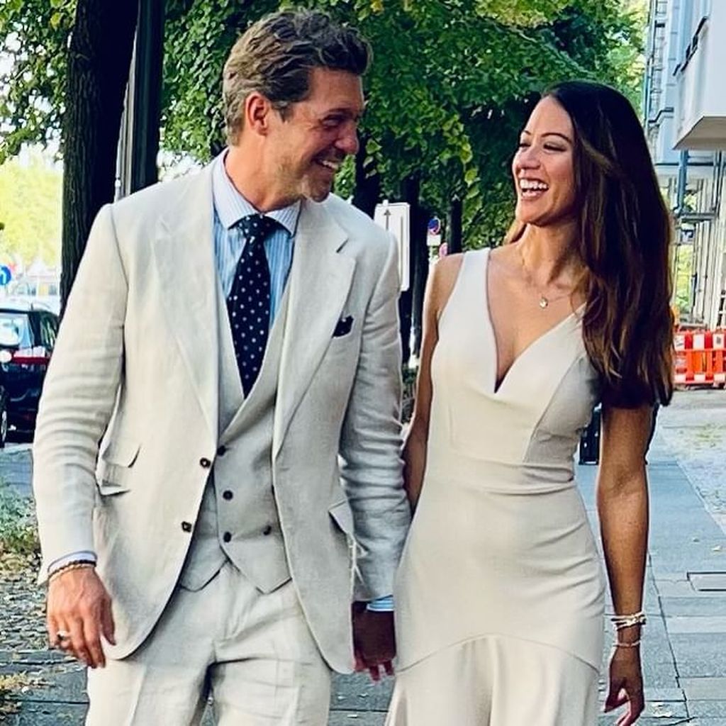 Sebastian Deyle und seine Partnerin Pia, 2023