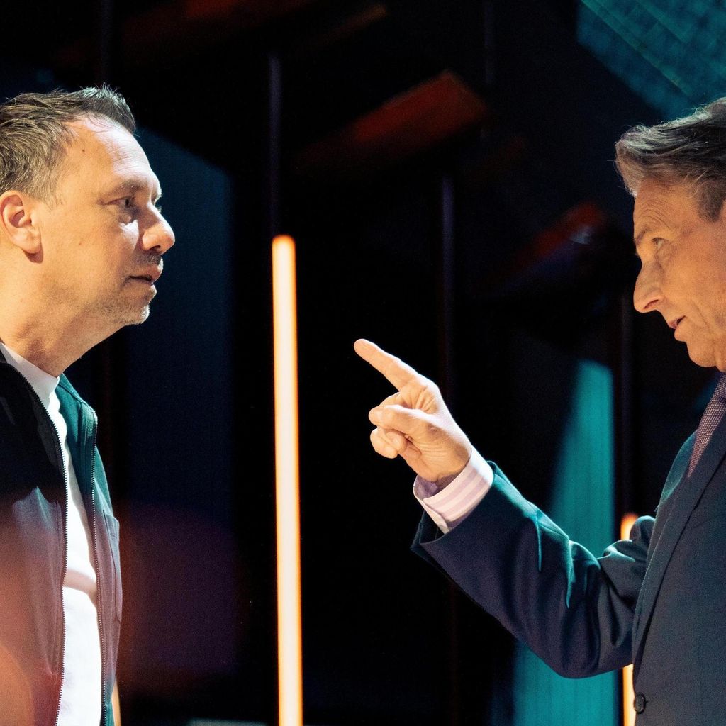 Sebastian Fitzek und Wolfgang Bahro bei "GZSZ"