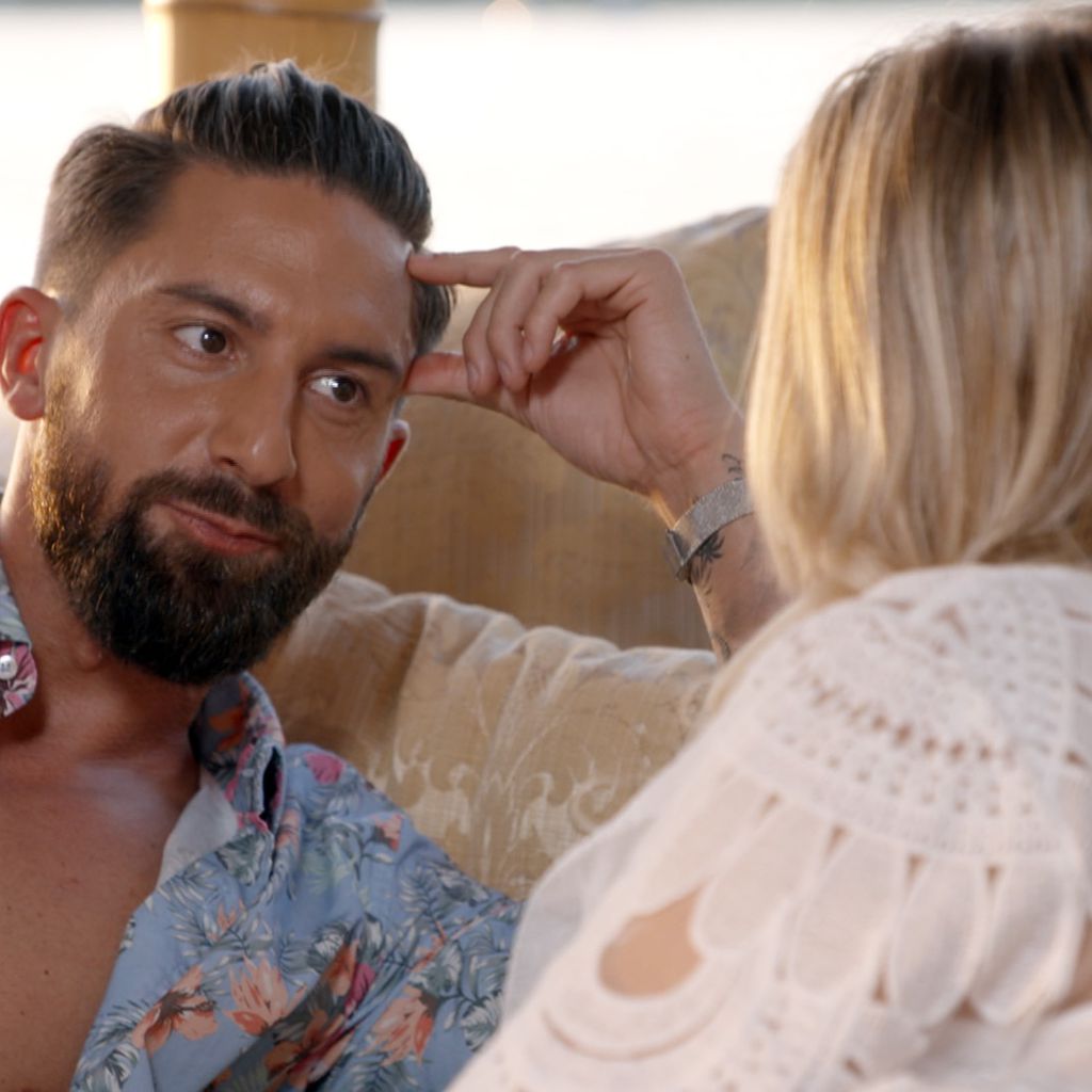 Sebastian Fobe und Dahnya Pauli bei "Match! Promis auf Datingkurs"