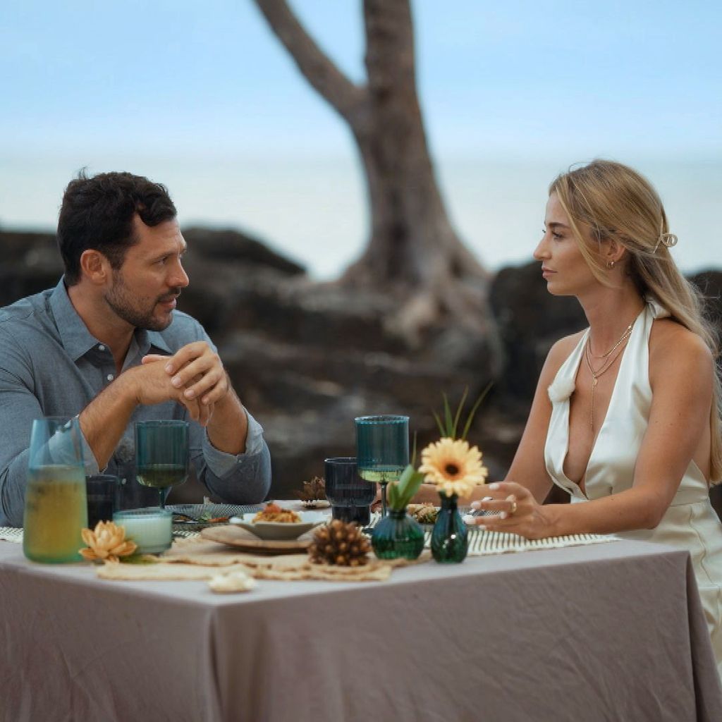 Sebastian Klaus und Larissa bei "Die Bachelors"