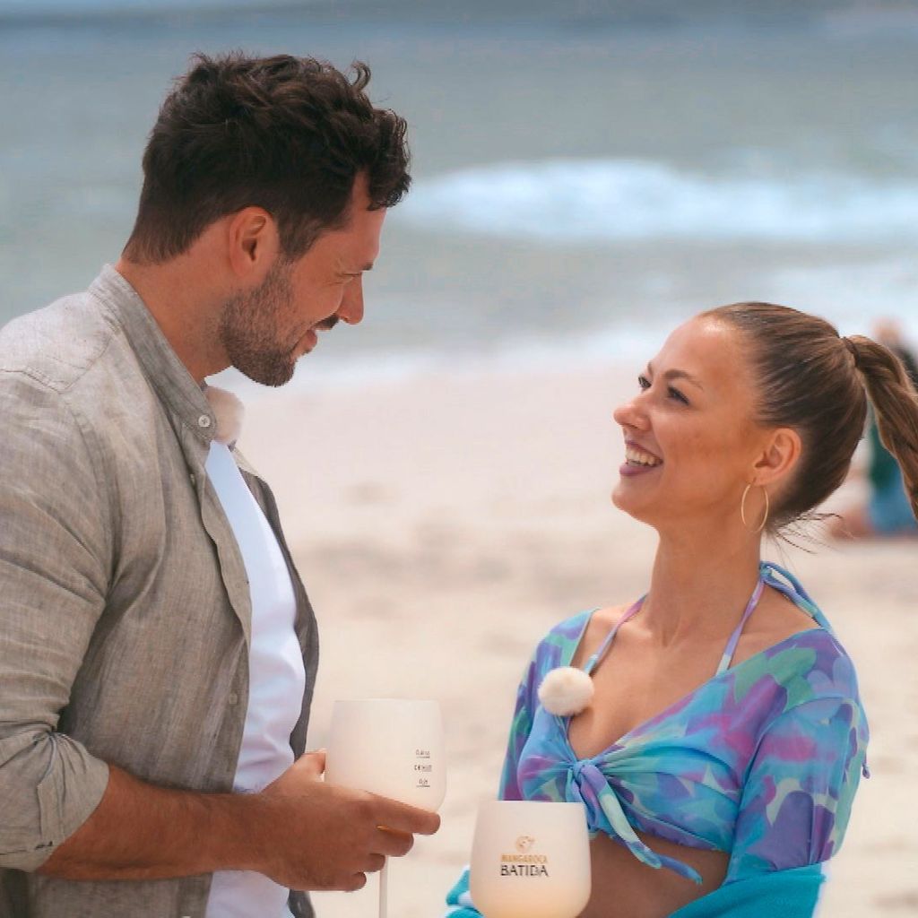 Sebastian Klaus und Leonie bei "Die Bachelors"
