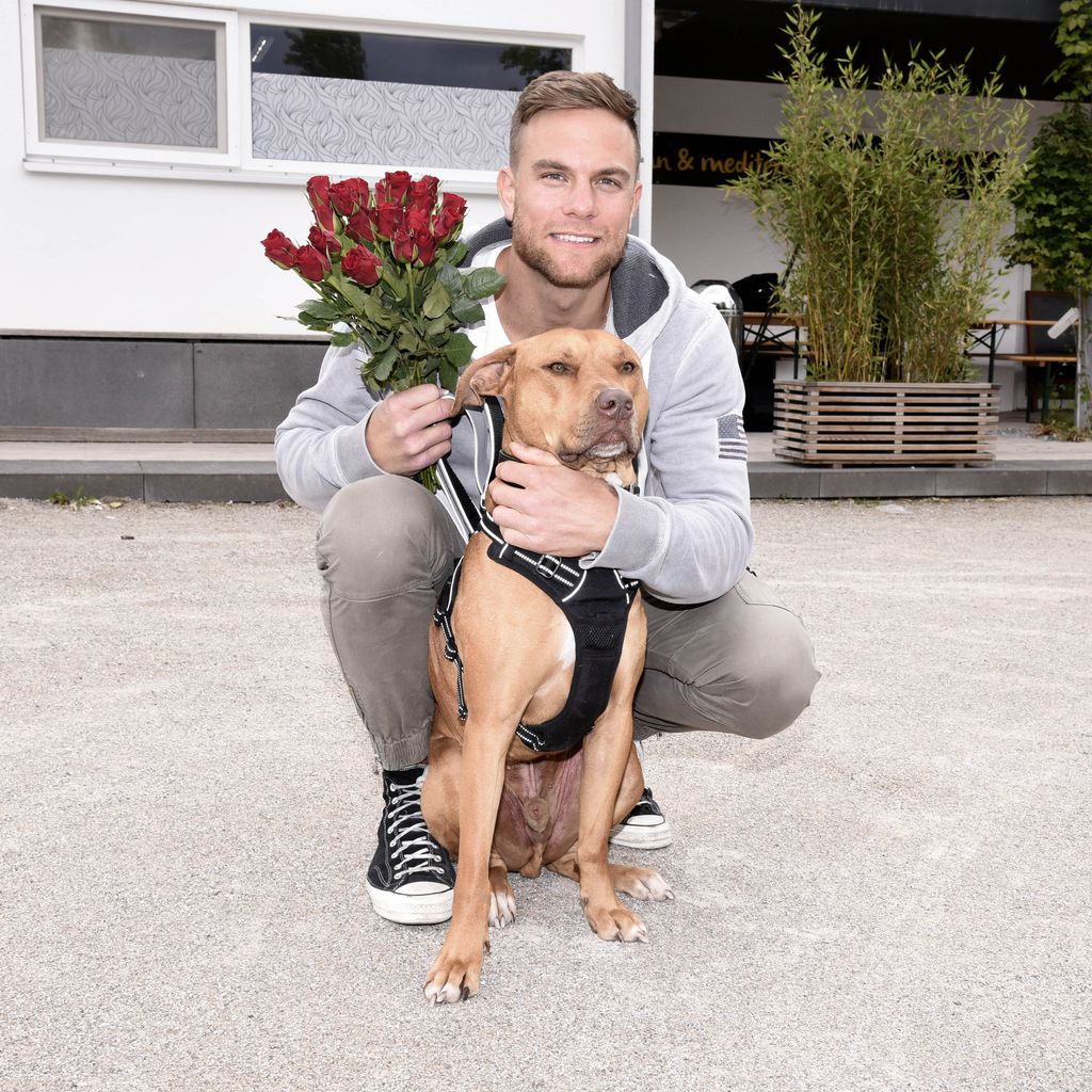 Sebastian Preuss im Münchner Tierheim