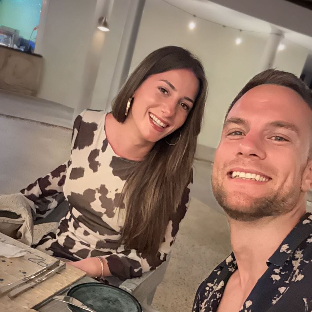 Sebastian Preuss, Ex-Bachelor, und seine Freundin Mariolina