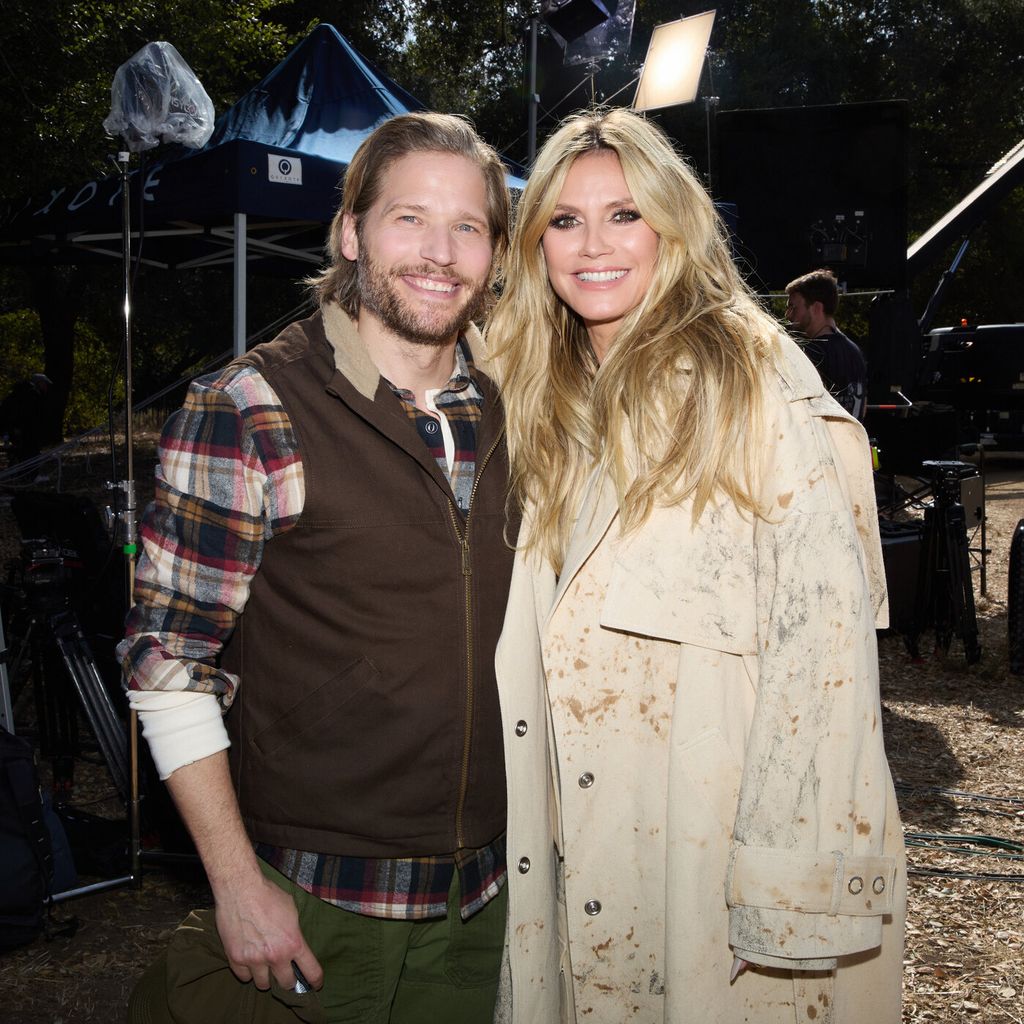 Sebastian Ströbel und Heidi Klum bei "Germany's Next Topmodel"