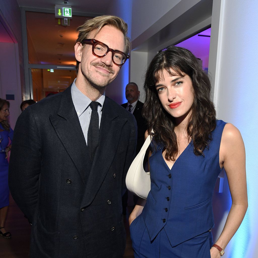 Sebastian Tigges und Marie Nasemann bei der Bertelsmann-Party im September 2025