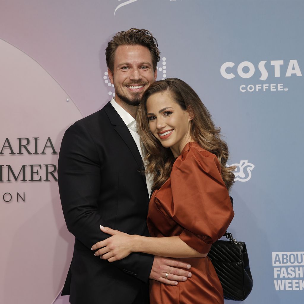 Sebastian und Angelina Pannek auf der Berliner Fashion Week im September 2021