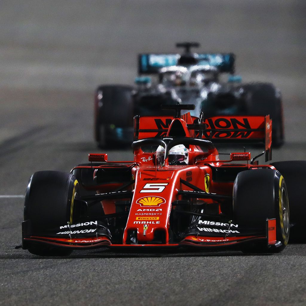 Sebastian Vettel beim Grand Prix von Bahrain 2019