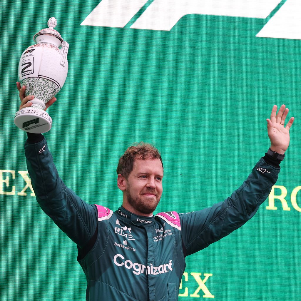 Sebastian Vettel im August 2021