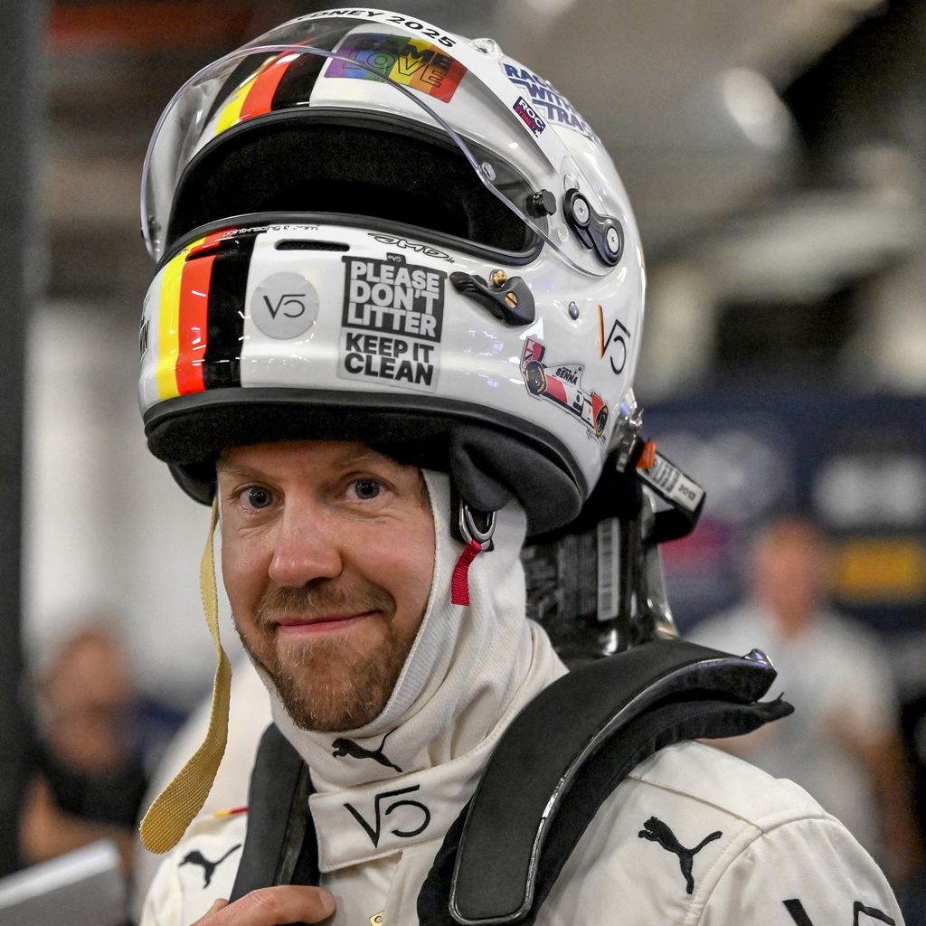Sebastian Vettel im März 2025