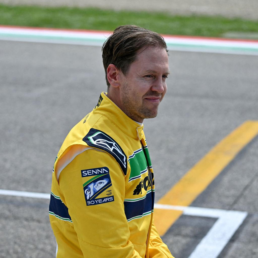 Sebastian Vettel im Mai 2024