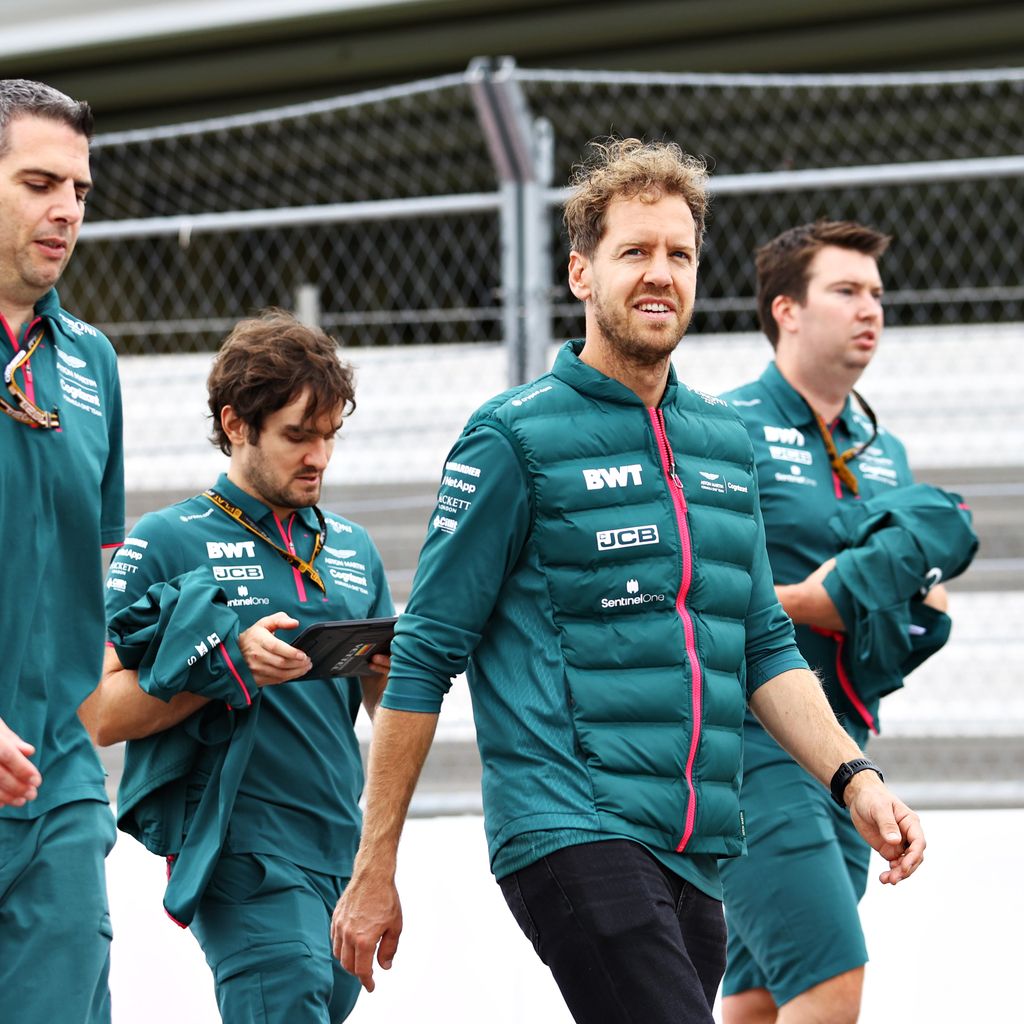 Sebastian Vettel läuft, Russland 2022
