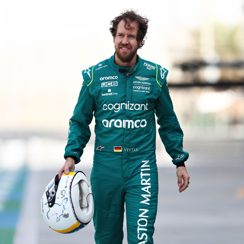 Sebastian Vettel im März 2022
