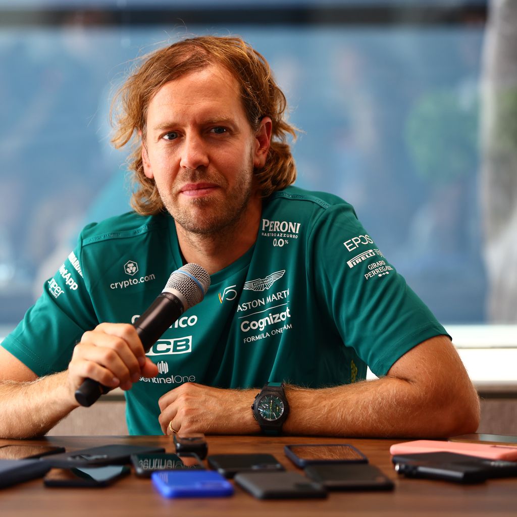 Sebastian Vettel im Juli 2022 in Budapest