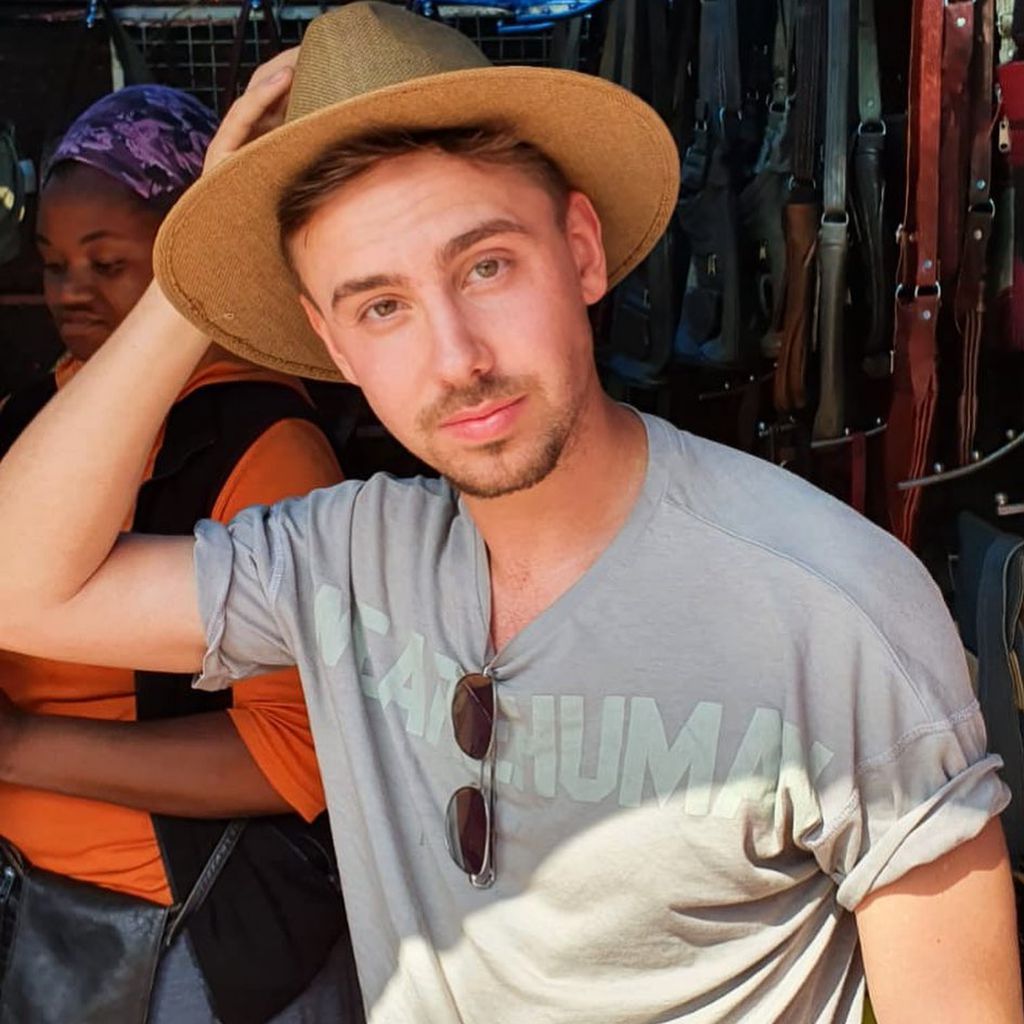 Sebastian Wurth in Mossel Bay im Januar 2020