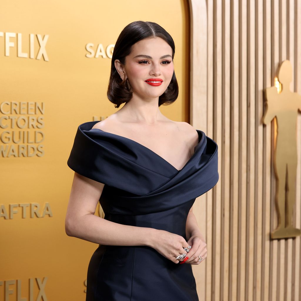 Selena Gomez bei den SAG Awards 2025 in Los Angeles, Kalifornien