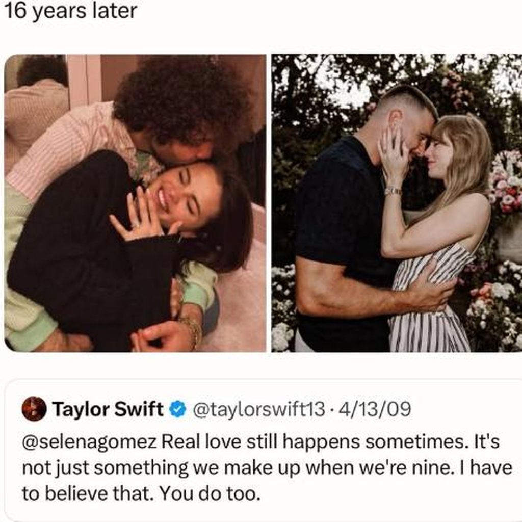 Selena Gomez und Taylor Swifts Verlobungen