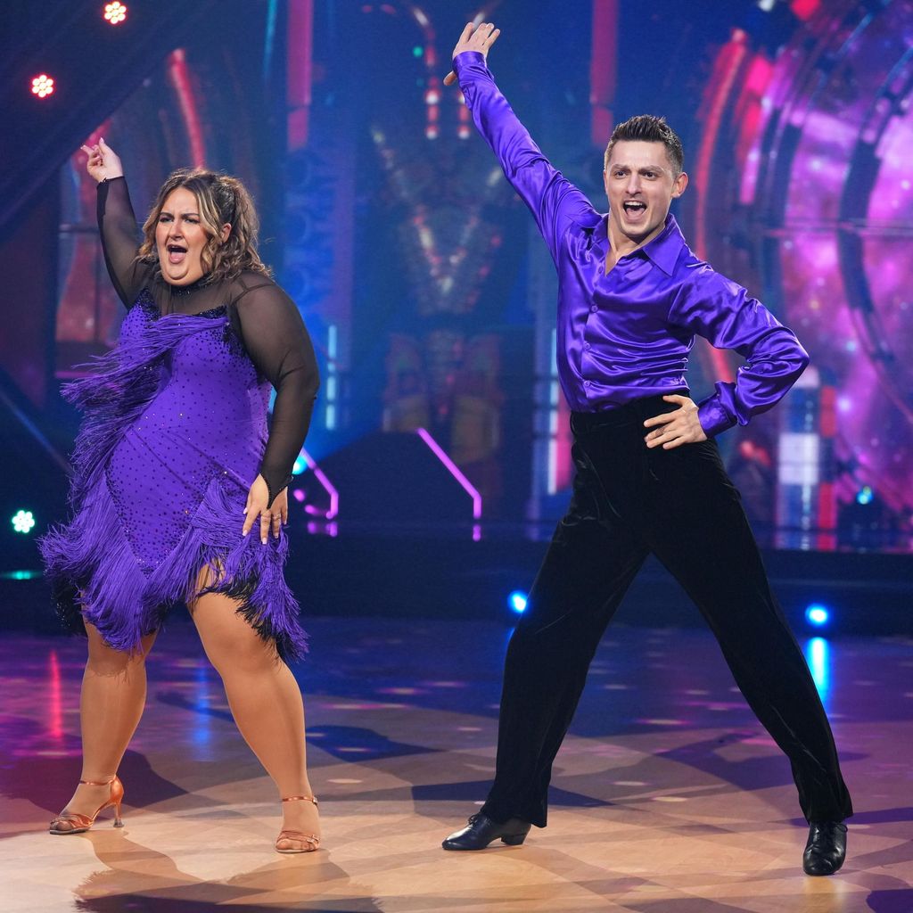 SelfieSandra und Zsolt Sándor Cseke bei "Let's Dance"