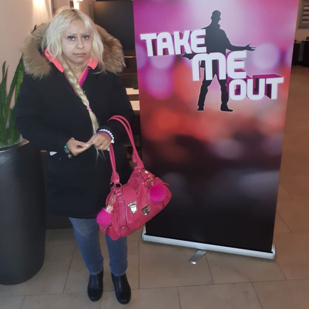 Selma beim Casting von "Take Me Out"