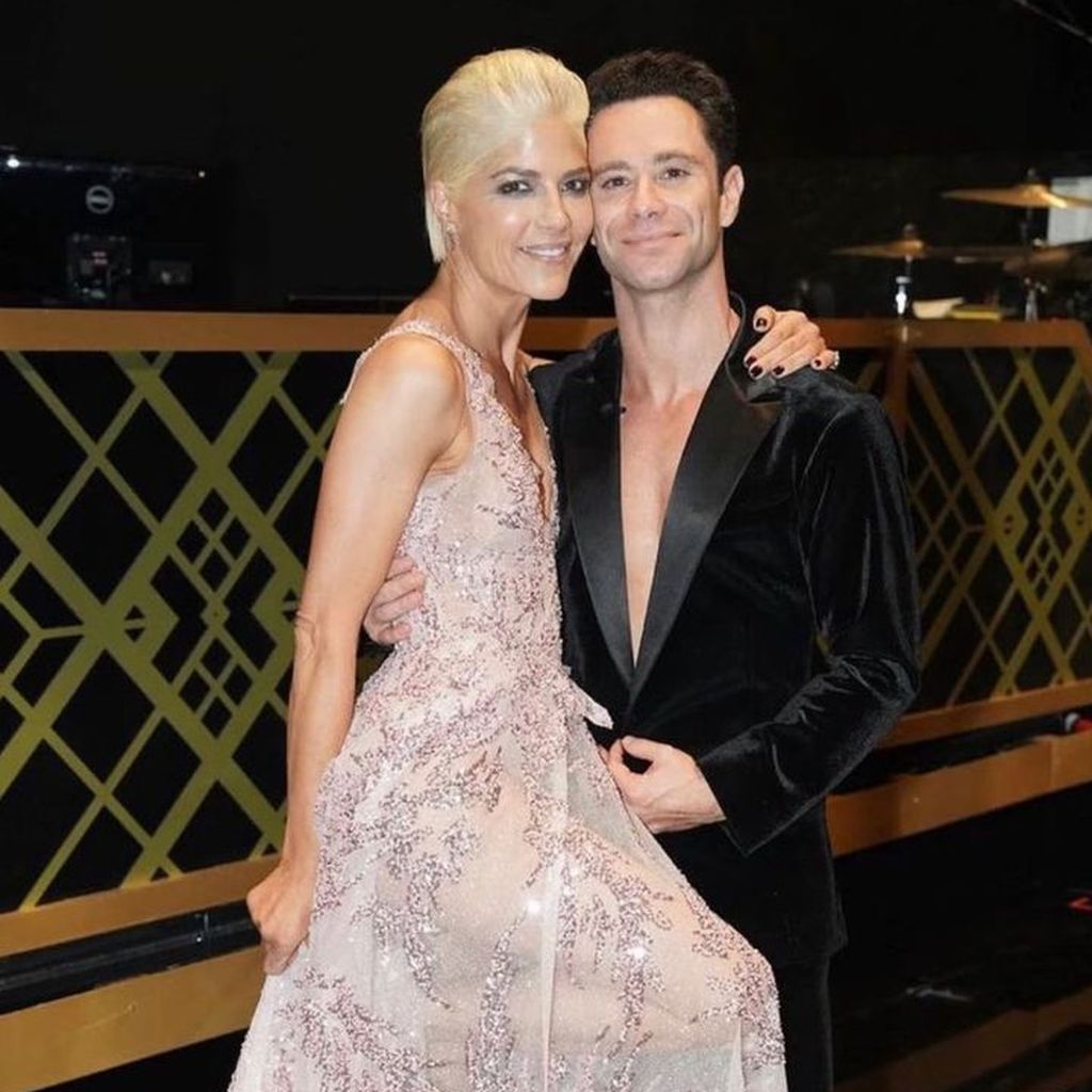 Selma Blair mit ihrem "Dancing with the Stars"-Partner Sasha Farber