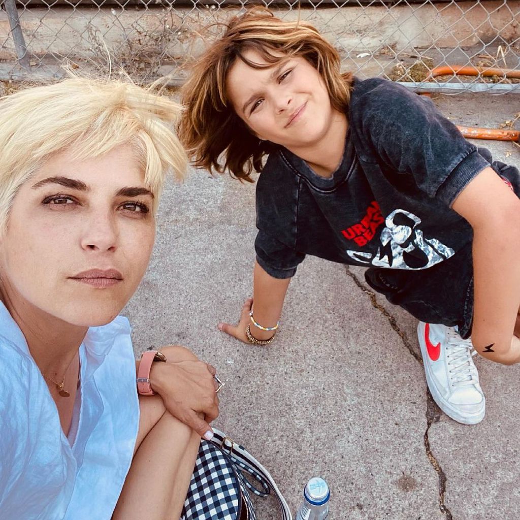 Selma Blair und ihr Sohn Arthur, 2021