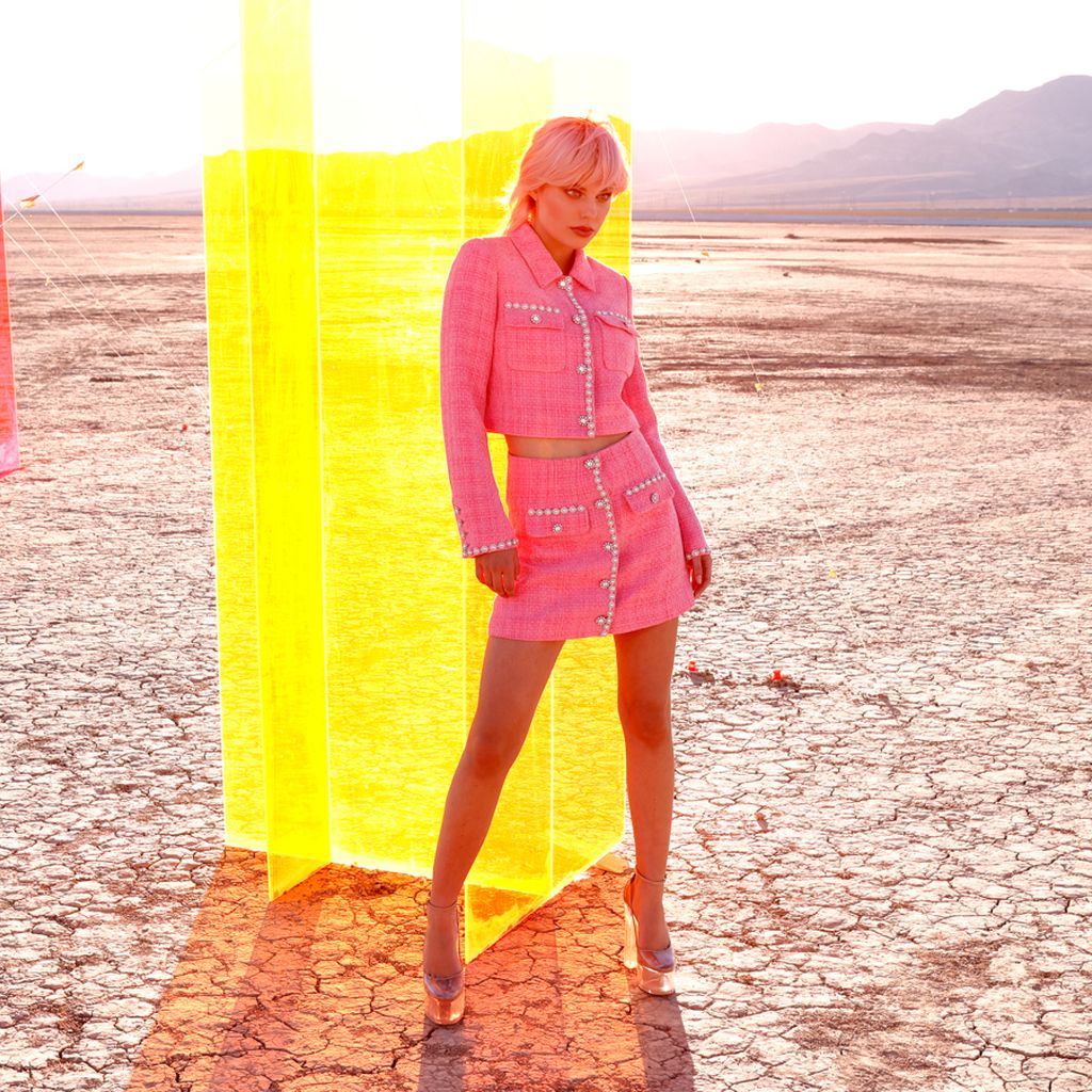Selma beim Harper's-Bazaar-Shooting bei GNTM 2023